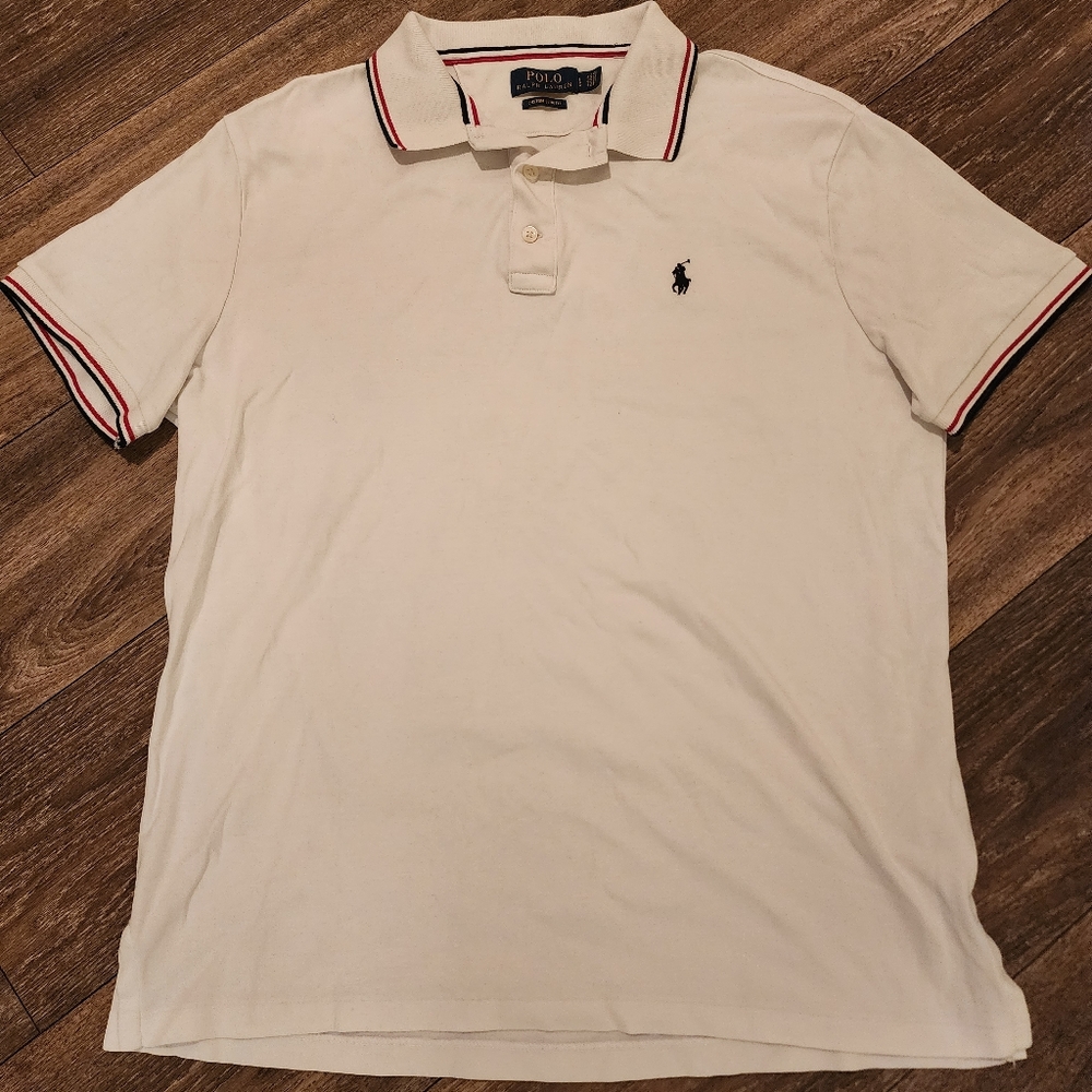 Vintage Polo Ralph Lauren Button Up Dress Shirt Mens Size Large